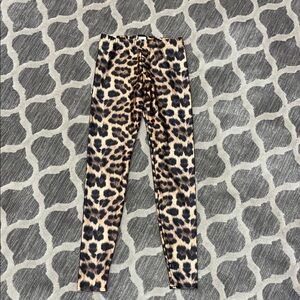 Terez Leopard Print Kids Leggings